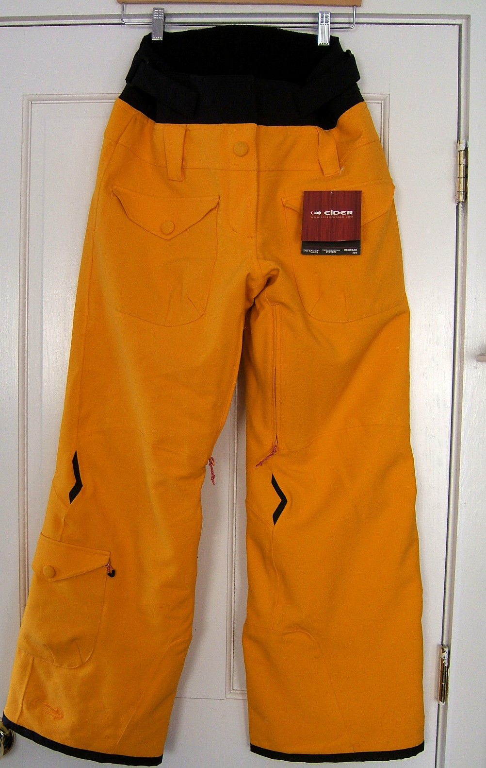NWT EIDER CrestedButte W Weave Mountain Ski Pants Sun Yellow Black 42 10 $320 - $158.00