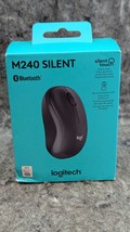 Brand New Logitech M240 Silent Wireless Ambidextrous Mouse - Graphite - $14.29