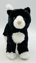 Douglas Cuddle Toys Snippy Black White Cat Plush 4092 Stuffed Animal Toy - £11.18 GBP