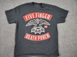 Bravado Five Finger Death Punch Shirt Mens L Eagle 5FDP USA Metal Band R... - £15.80 GBP