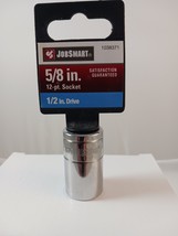 JobSmart, SAE 5/8&quot;, 12 Point Socket, 1/2&quot; Drive, 1038371 - $6.00