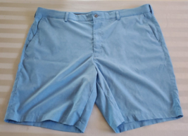 PGA Tour Blue Golf Shorts Mens Size 42 Flat Front polyester - £9.38 GBP