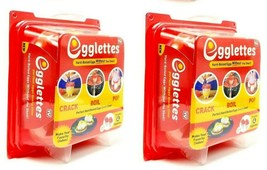 ( 2 ) Egglettes 4 Pack Hard-Boiled Eggs Without Shell &quot;AS SEEN ON TV&quot; New SEALED - £17.25 GBP