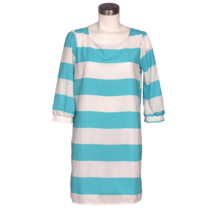 My Story Blue and White Stripe Dress Size Medium - £15.71 GBP