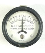 DC Milliamperes Vintage Gauge Panel Meter Science Materials Center D-301... - £21.17 GBP
