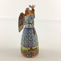 Jim Shore &quot;Peace&quot; Angel With Dove 4005272 Statue Mini Figurine 2006 Enesco - £33.45 GBP