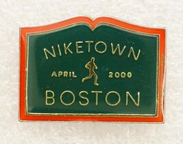 Vintage Jewelry Pin April 2000 Niketown Boston Nike Sneakers Advertising - $12.86