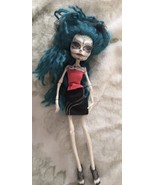 Adorable Ooak Skelita Calavares Repainted Doll  Artist? Very Nice See Desc - £63.21 GBP