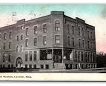 Hotel Manitou Luverne Minnesota MN 1911 DB Postcard R19 - $4.90