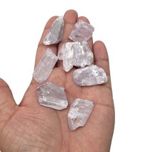 54.3 Grams, 7pcs Natural Rough Lavender Pink Kunzite Crystal @Afghanistan,KUN91 - £17.31 GBP