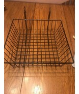 VINTAGE Slotwall Basket Study Metal Hangs On - RARE- Ships N 24h - $37.77