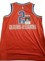 Shai Gilgeous-Alexander Signed Autograph Jersey Thunder JSA COA Certifie... - $1,030.57 CAD