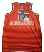 Shai Gilgeous-Alexander Signed Autograph Jersey Thunder JSA COA Certifie... - $1,030.29 CAD