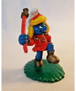 Vintage, Peyo, 1996 Majorette Smurfette McDonalds Figure. - $24.75