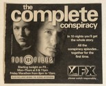 The X-Files Tv Guide Print Ad Advertisement David Duchovny Gillian Ander... - $5.93