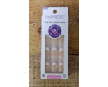 imPRESS No Glue Mani Press-On Nails Classic French 30 Nails - Medium (91... - £7.05 GBP