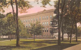 Medical School University Michigan Ann Arbor MI 1930s hand colored postcard - $7.43