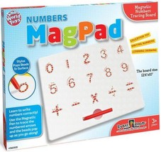 New MAGPAD Magnetic Numbers LEARNING SET For Ages 3 4 5 6 Small World To... - $22.27