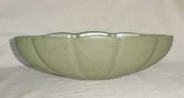 Very Nice Vintage Haeger Oblong Boat Shape Planter Green Speckled Finish 3905 - £14.90 GBP