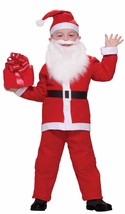 SIMPLY SANTA CHILDRENS UNISEX SANTA CLAUSE CHRISTMAS HOLIDAY COSTUME ONE... - $19.99