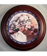 Lena Liu LILIES 5th In Basket Bouquets Series Collectors Plate Plate w/ ... - £16.51 GBP