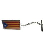 Kiola Designs La Senyera Estelada Catalonia Flag Tie Tack - £23.96 GBP