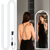 Led Lights For Mirror,10Ft White Ultra Bright Vanity Mirror Neon Lights,Dimmable - £29.30 GBP