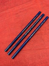 3 VTG Mongol 865 Colored Indelible Blue Pencil Eberhard Faber UnUsed - $16.79