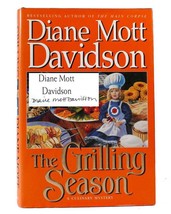 Diane Mott Davidson The Grilling Season Signed 1st Edition 1st Printing - £42.45 GBP