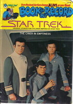 Star Trek The Motion Picture Crier in Emptiness Book &amp; Record Set 1979 S... - £6.24 GBP