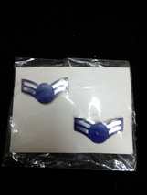 Insignia, Grade EP Airman, First Class Air Force Pins sealed in bag never used - £7.96 GBP