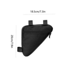 Waterproof Bike Triangle Frame Bag, Slim Design, Easy Access Storage Pouch - $22.99