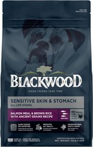 Sensitive Skin &amp; Stomach Dry Dog Food, Salmon Meal &amp; Brown Rice With Anc... - £29.07 GBP