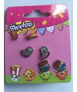 Shopkins Earrings , Chocolate, Sneaky Wedge &amp; Loopy Lips - £0.94 GBP
