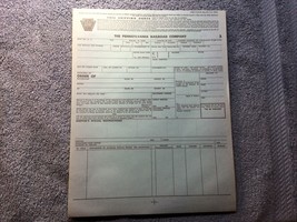 The Pennsylvania SHIPPING ORDER Blank Forms - FULL PAD 8.5” X 11” - $374.92 MXN