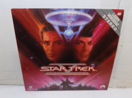 Star Trek V The Final Frontier Laserdisc LD William Shatner Leonard Nimoy - $11.74