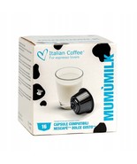 Italian Coffee MILK Pods for Dolce Gusto coffee systems -16 pods-FREE SH... - £13.55 GBP