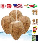 Versatile Fake Wasp Nests Set - 4 Easy-To-Use Outdoor Decor for Pest Con... - €30,89 EUR
