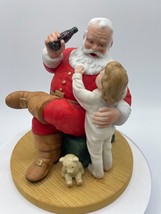 Coca Cola The Classic Santa Claus Second Annual Christmas 1984 Figurine Statue - $18.99