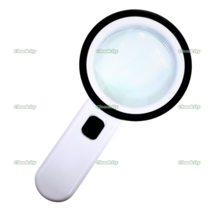 30X Jumbo Handheld Magnifying Glass w/ 12 Bright LED Light Illuminated M... - $29.99