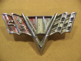 1965 66 67 Gm Fender V Flag Small Block Emblem Chevy Ii Nova Chevelle Camaro - £14.61 GBP