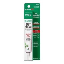 KISS NEW YORK TEA TREE SPOT CREAM w/ SALICYLIC ACID &amp; CICA #TT03 - £4.30 GBP