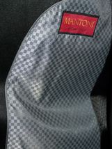 Men's MANTONI Wool Tuxedo Notch Lapel single breasted Two button formal wear image 5