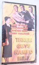 Three Guys Named Mike VHS Tape Jane Wyman Van Johnson Sealed New Old Stock - £6.25 GBP