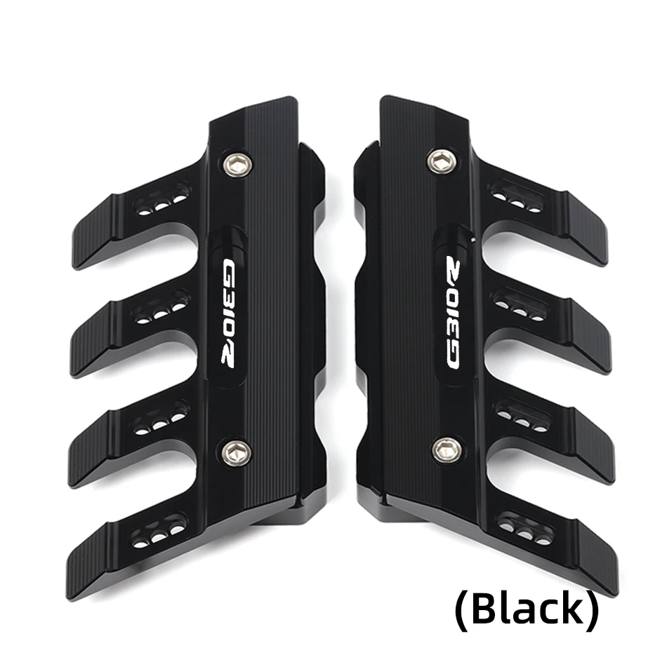 Laser logo   G310R g310r Motorcycle CNC Aluminum Muuard Side Protection Block Fr - $215.73