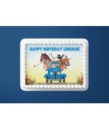 Little Blue Truck Custom Birthday Cake Topper - $10.99