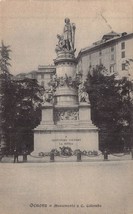 Italy~Genova Monumento Colombo~Photo Postcard - £7.53 GBP