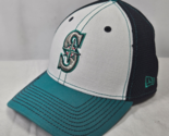 Seattle Mariners New Era 39Thirty Hat Cap FlexFit Size Medium to Large S... - $14.95