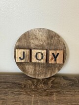 Savvy Creations Wooden JOY Wall Hanging - $429.75 MXN Savvy Creations Wooden JOY Wall Hanging - $429.75 MXN