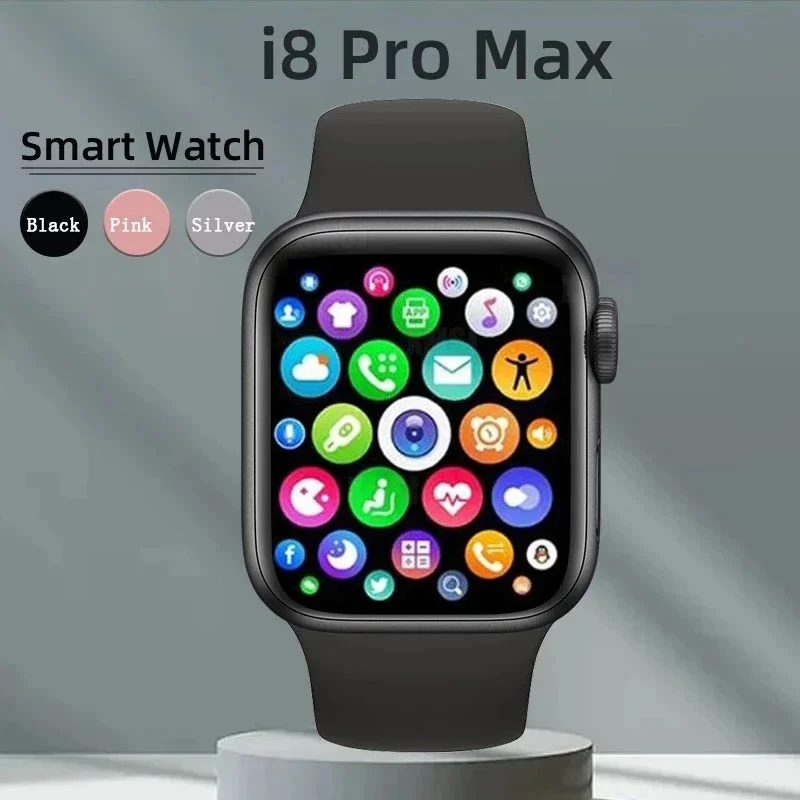 Smart Watch I8 Pro Max Answer Call Sport Fitness Tracker Custom Dial Sma... - £10.66 GBP+